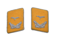 Luftwaffe Flight / Fallschirmjäger Collar Tabs  - Officers