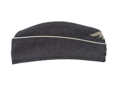 Luftwaffe officers side cap in blue-gray wool